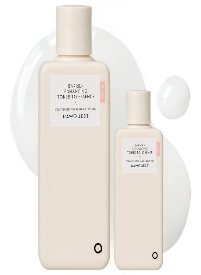 Rawquest [2 Pack] Barrier Enhancing Toner to Essence (200 + 50ml), Deeply Moisturizing, Soothing with Panthenol, Ceramide-NP, Triple Hyaluronic Acid | Hypoallergenic Skincare for Sensitive & Dry Skin - Image 1